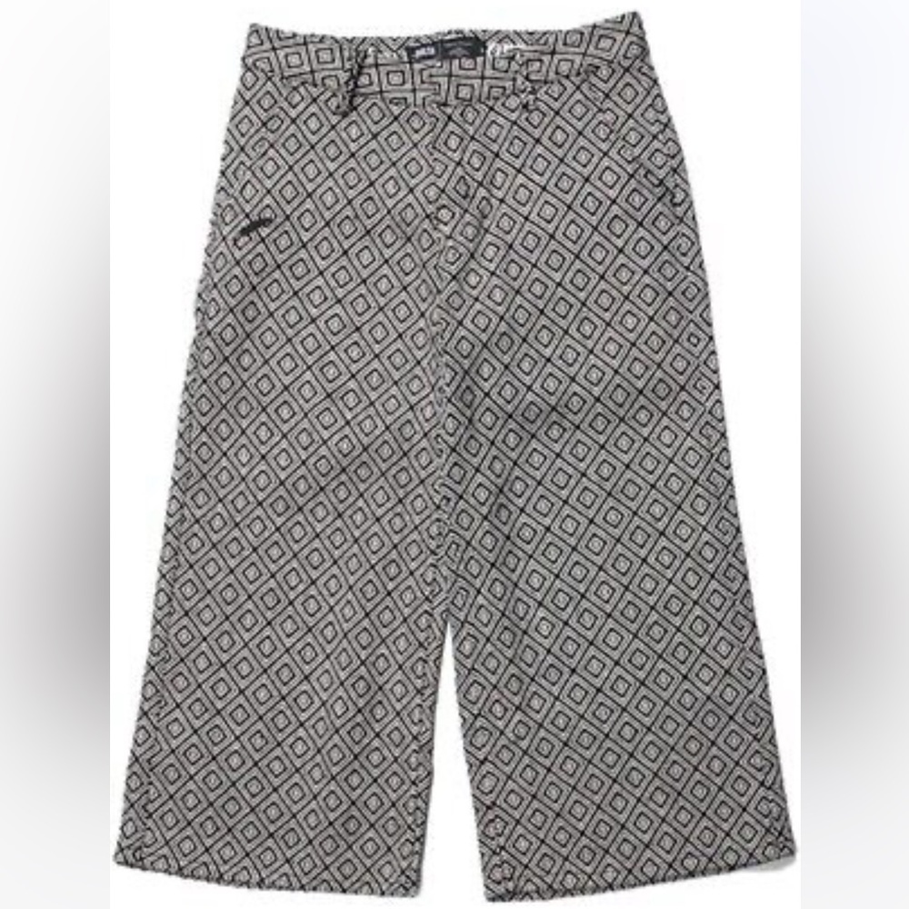 NWT Publish Brand Womens Alexandra Jacquard Woven Pant Crop Capri sz 25